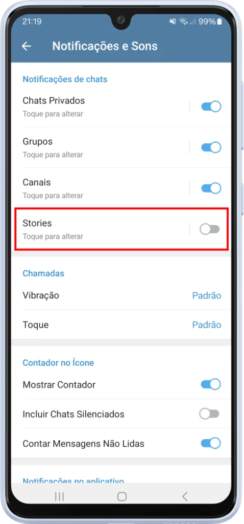 como-desativar-as-notificacoes-de-stories-do-telegram-android